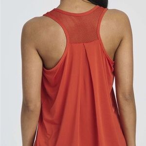 Essentials Vibrant Red Mesh Tank